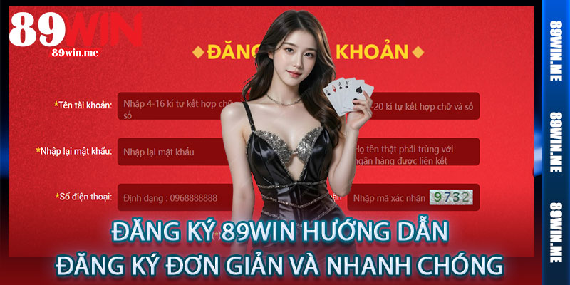 Đăng Ký 89win